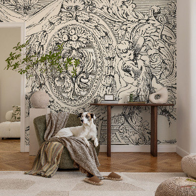 3D fototapetas sienoms Ir puošėjo skonis