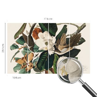 Fototapetai Fugle magnolijė