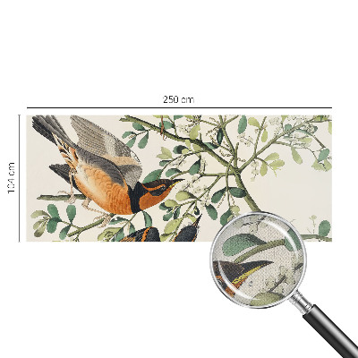 Savaime lipnus fototapetas Spalvinga fugle