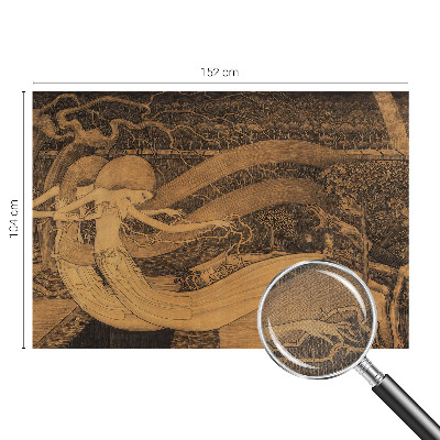 3D fototapetas sienoms Siurrealistinė figūra