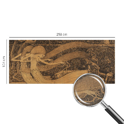 3D fototapetas sienoms su siurrealistine figūra