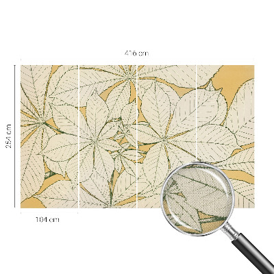 Fototapetai Kastanjebladė