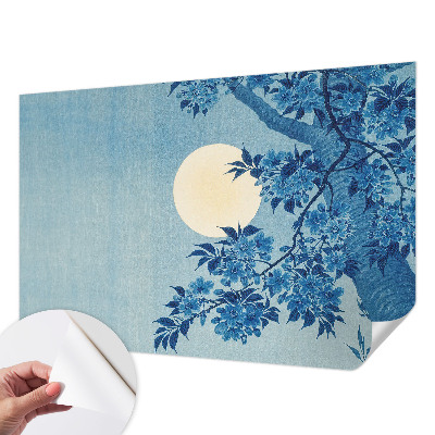 Savaime lipnus fototapetas su „Blomstermåne“ motyvu
