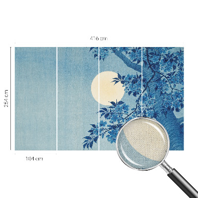 Savaime lipnus fototapetas Blomstermåne