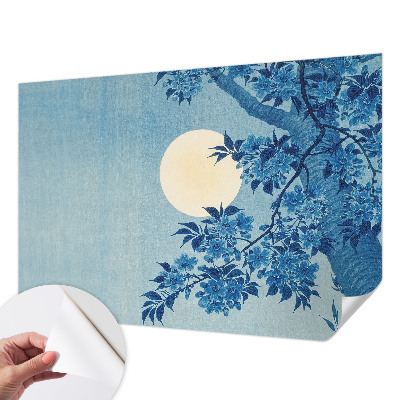 Savaime lipnus fototapetas su „Blomstermåne“ motyvu