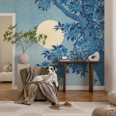 Savaime lipnus fototapetas Blomstermåne