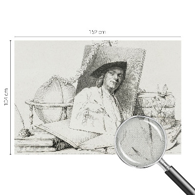 3D fototapetas sienoms Meninis portretas