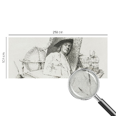 3D fototapetas sienoms Meninis portretas