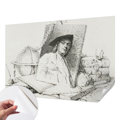 3D fototapetas sienoms Meninis portretas