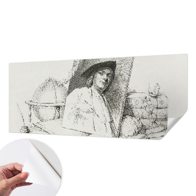 3D fototapetas sienoms Meninis portretas