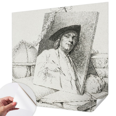 3D fototapetas sienoms Meninis portretas