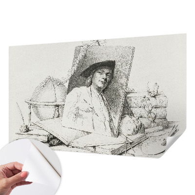 3D fototapetas sienoms Meninis portretas