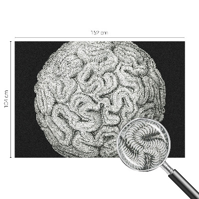 3D fototapetas Sferrisk struktūra