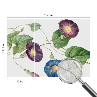 Savaime lipnus fototapetas Floristinė elegancija