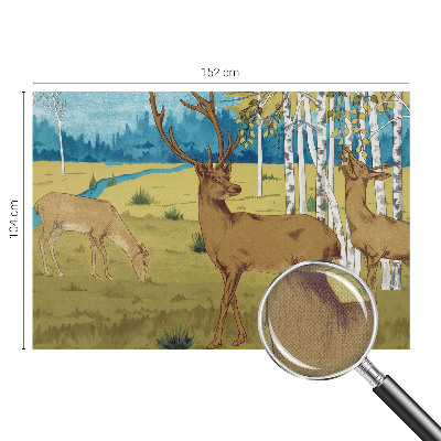 Fototapetas vaikams su miško harmonijos motyvu