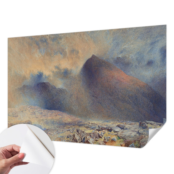 Savaime lipnus fototapetas Bjerglandskabas