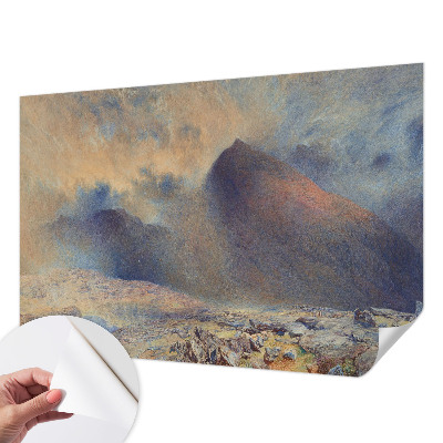 Savaime lipnus fototapetas Bjerglandskabas