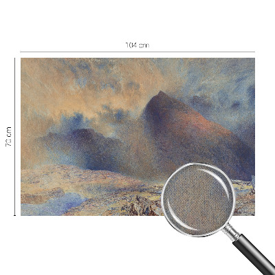 Savaime lipnus fototapetas Bjerglandskabas