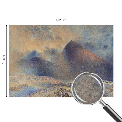 Savaime lipnus fototapetas Bjerglandskabas