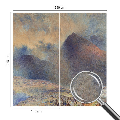 Savaime lipnus fototapetas Bjerglandskabas