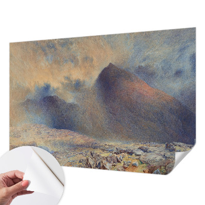 Savaime lipnus fototapetas Bjerglandskabas