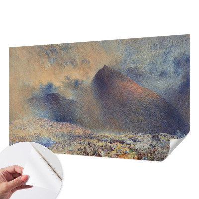 Savaime lipnus fototapetas Bjerglandskabas