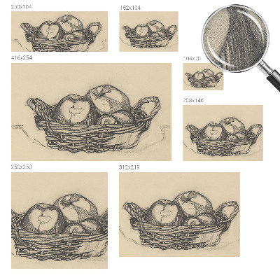 Fototapetas vaiko kambariui Frugtkurv