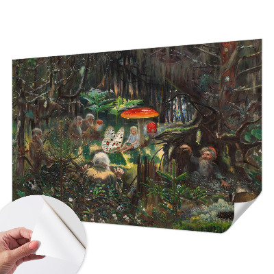 3D fototapetas sienoms su „Eventyrskov“ motyvu