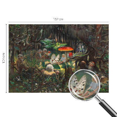 3D fototapetas sienoms su „Eventyrskov“ motyvu