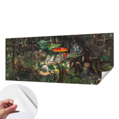 3D fototapetas sienoms su „Eventyrskov“ motyvu