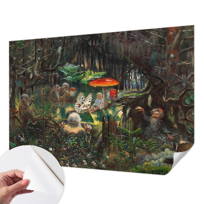 3D fototapetas sienoms su „Eventyrskov“ motyvu
