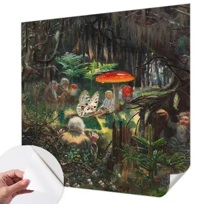 3D fototapetas sienoms su „Eventyrskov“ motyvu