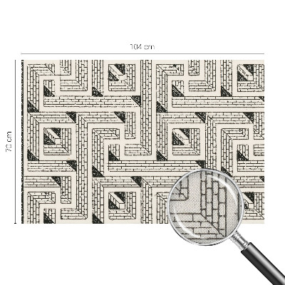 3D fototapetas sienoms Murstenso labirintas