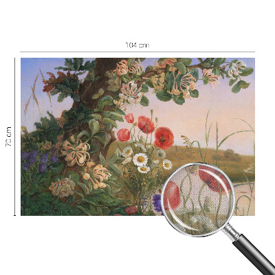 3D fototapetas sienoms su motyvu „Blomsteridyl“