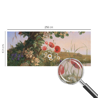 3D fototapetas sienoms su motyvu „Blomsteridyl“