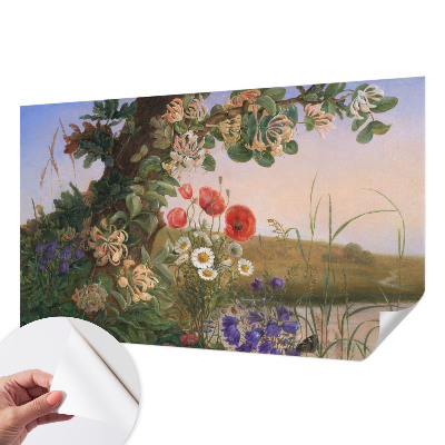 3D fototapetas sienoms su motyvu „Blomsteridyl“
