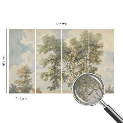 Tapetai Romantiška prigimtis