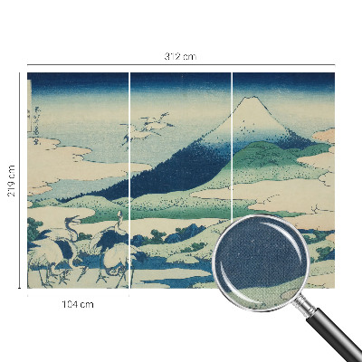 3D fototapetas sienoms Kraner ir kalnai