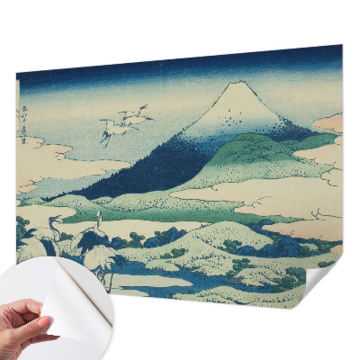 3D fototapetas sienoms Kraner ir kalnai