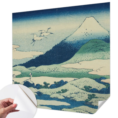 3D fototapetas sienoms Kraner ir kalnai