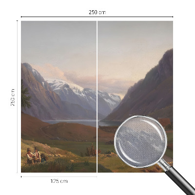 3D fototapetas Bjergo panorama