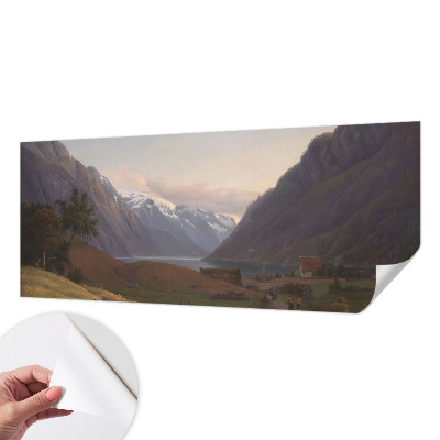 3D fototapetas su Bjergo panorama