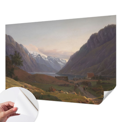 3D fototapetas su Bjergo panorama