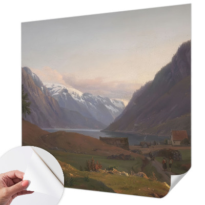 3D fototapetas su Bjergo panorama