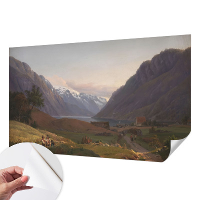 3D fototapetas su Bjergo panorama
