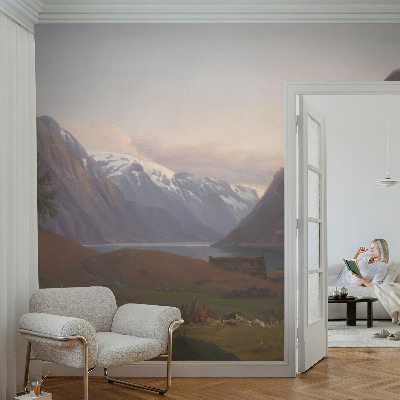 3D fototapetas su Bjergo panorama