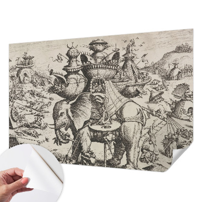 Fototapetas vaiko kambariui Groteskų stovykla