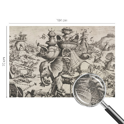 Fototapetas vaiko kambariui Groteskų stovykla