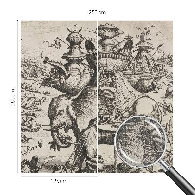 Fototapetas vaiko kambariui Groteskų stovykla