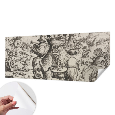 Fototapetas vaiko kambariui Groteskų stovykla